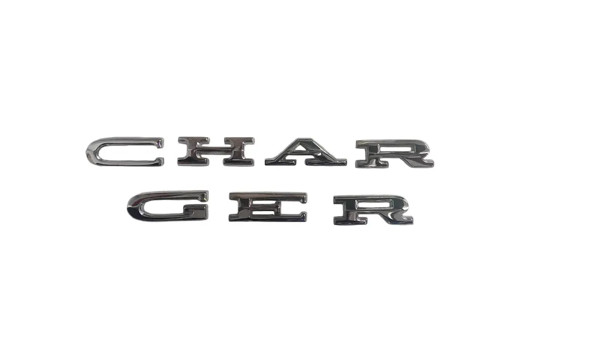 163-67Ld Mopar 1966-67 Dodge Charger Taillight Letters 1