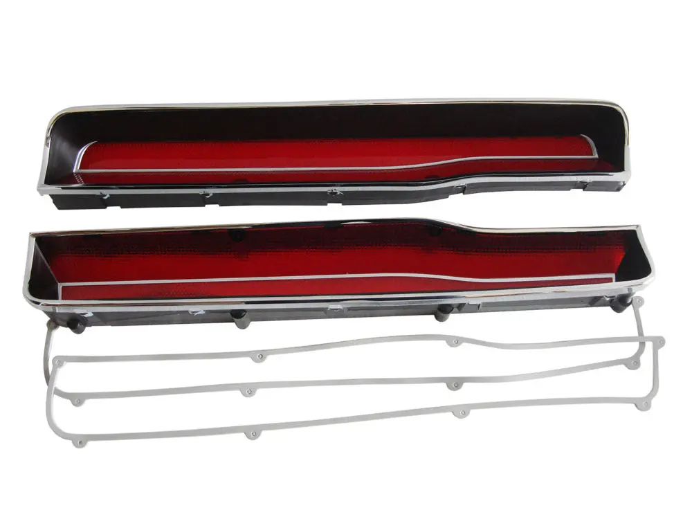 163-69Blkit Mopar 1969 Dodge Charger Taillight Assembly 1