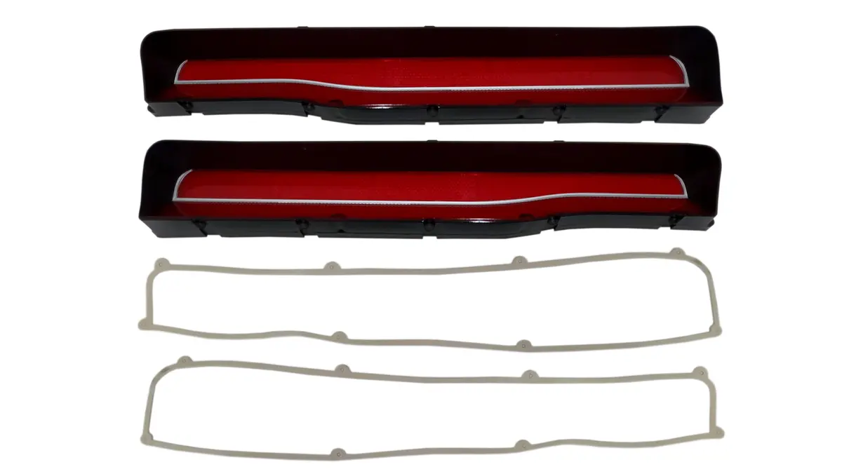 163-69L Mopar 1969 Dodge Charger Taillight Lenses 1