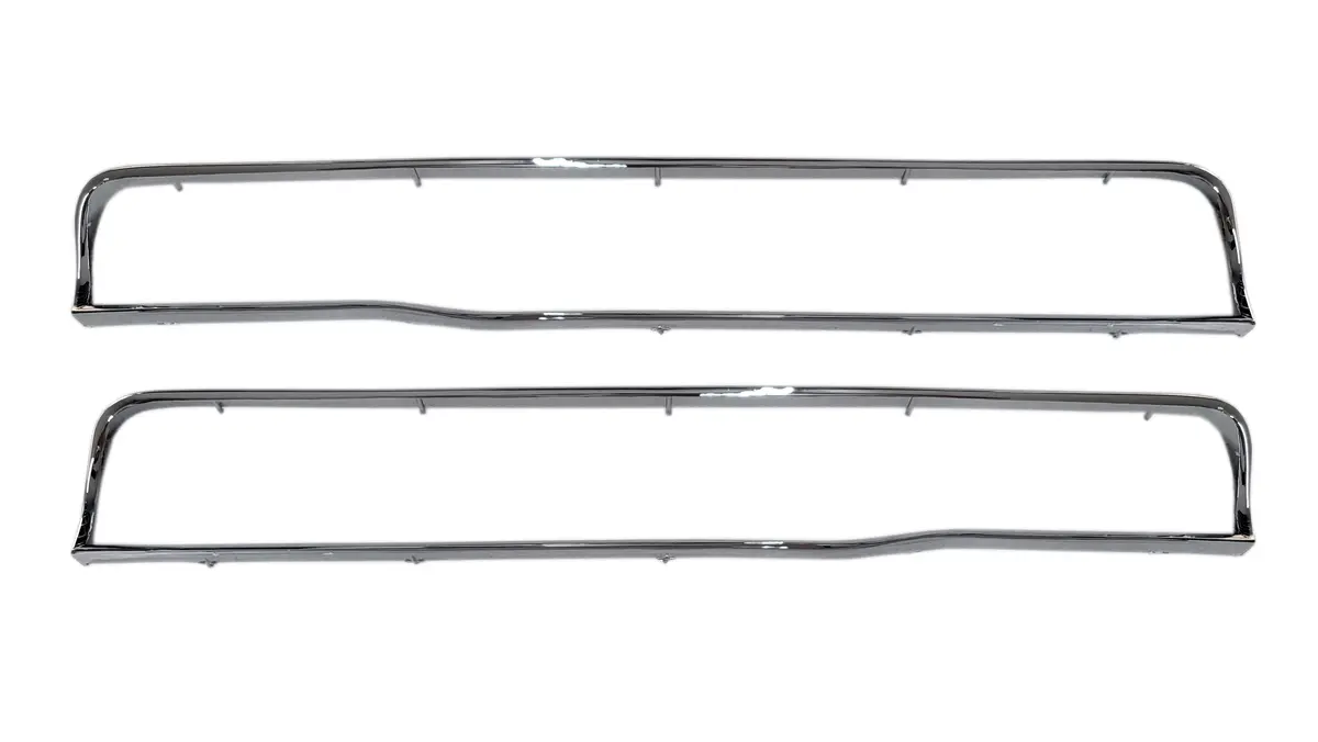 163-69Set Mopar 1969 Dodge Charger Taillight Bezels 1