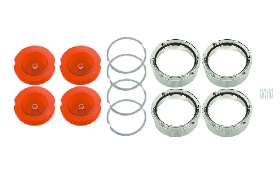 163-Blkit Mopar 1968 Dodge Charger Taillight Bezel And Lens Kit 1
