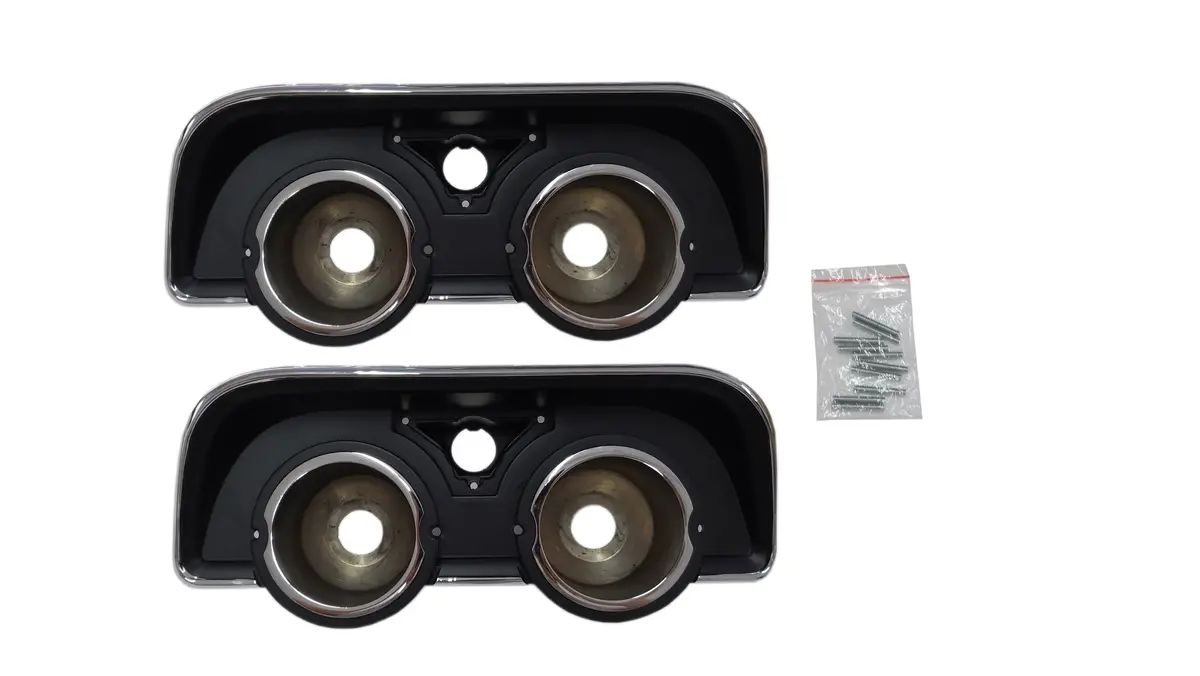 163-H Mopar 1968 Dodge Charger Taillight Housings 1