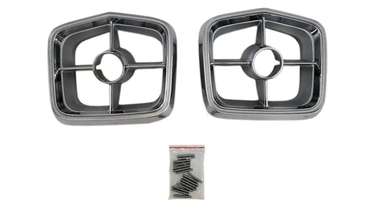 165-63B Mopar 1963 Plymouth Belvedere Taillight Bezels 1