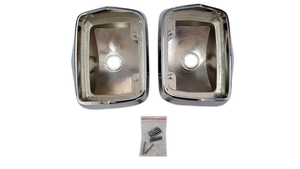 165-65B Mopar 1965 Plymouth Belvedere And Satellite Taillight Bezels 1