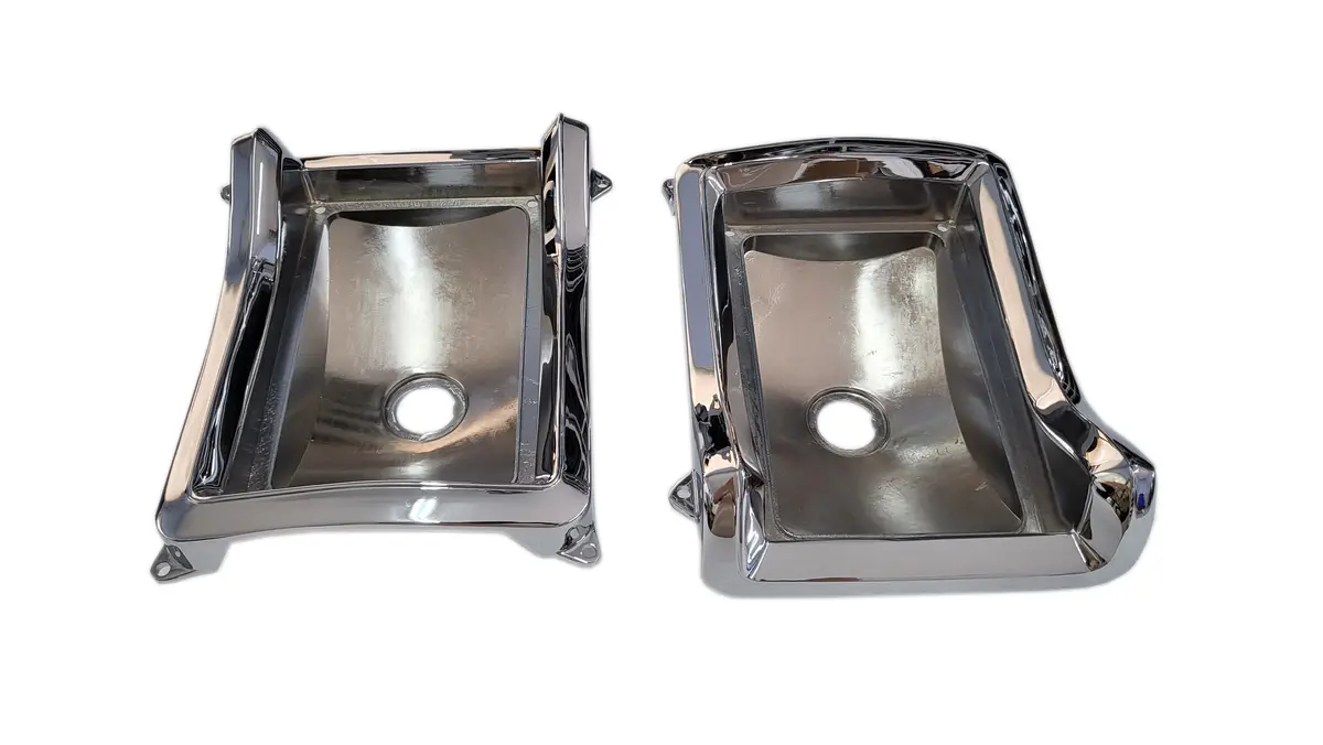 165-66B Mopar 1966 Plymouth Belvedere And Satellite Taillight Bezels 1