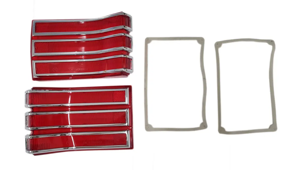 165-66L Mopar 1966 Plymouth Belvedere And Satellite Taillight Lenses 1