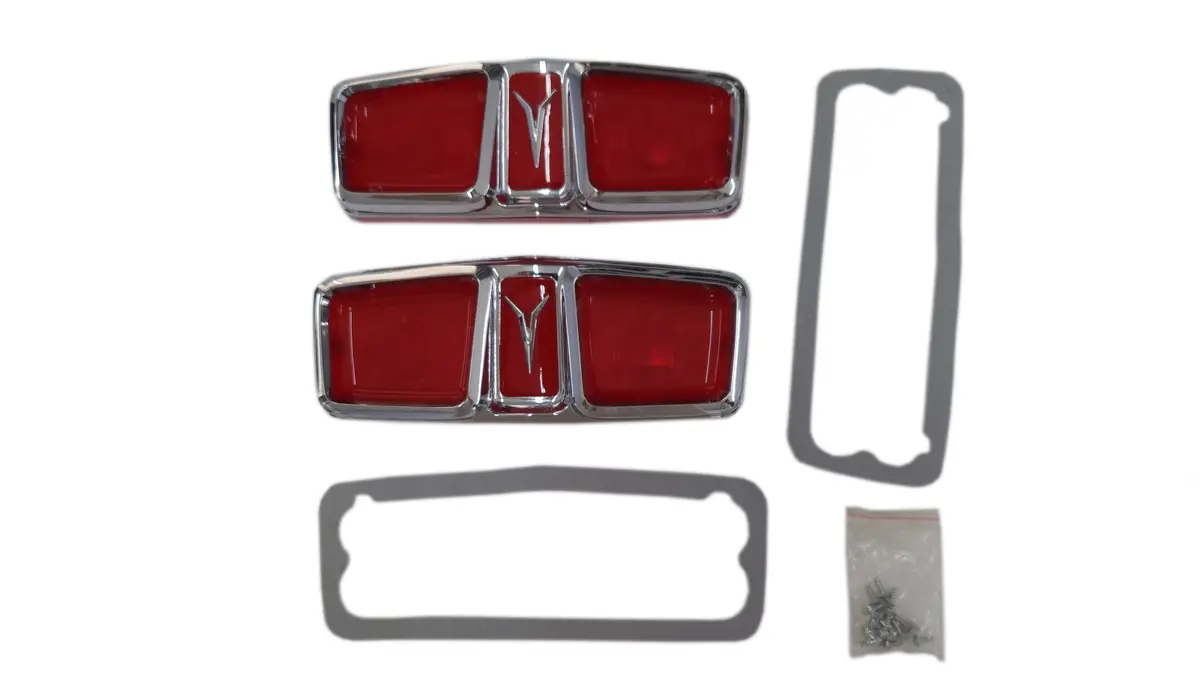 165F-64L Mopar 1964 Plymouth Fury Taillight Lenses 1