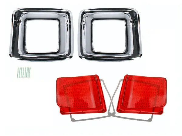 165-Gtxkit Mopar 1969 Plymouth Gtx Taillight Kit 1