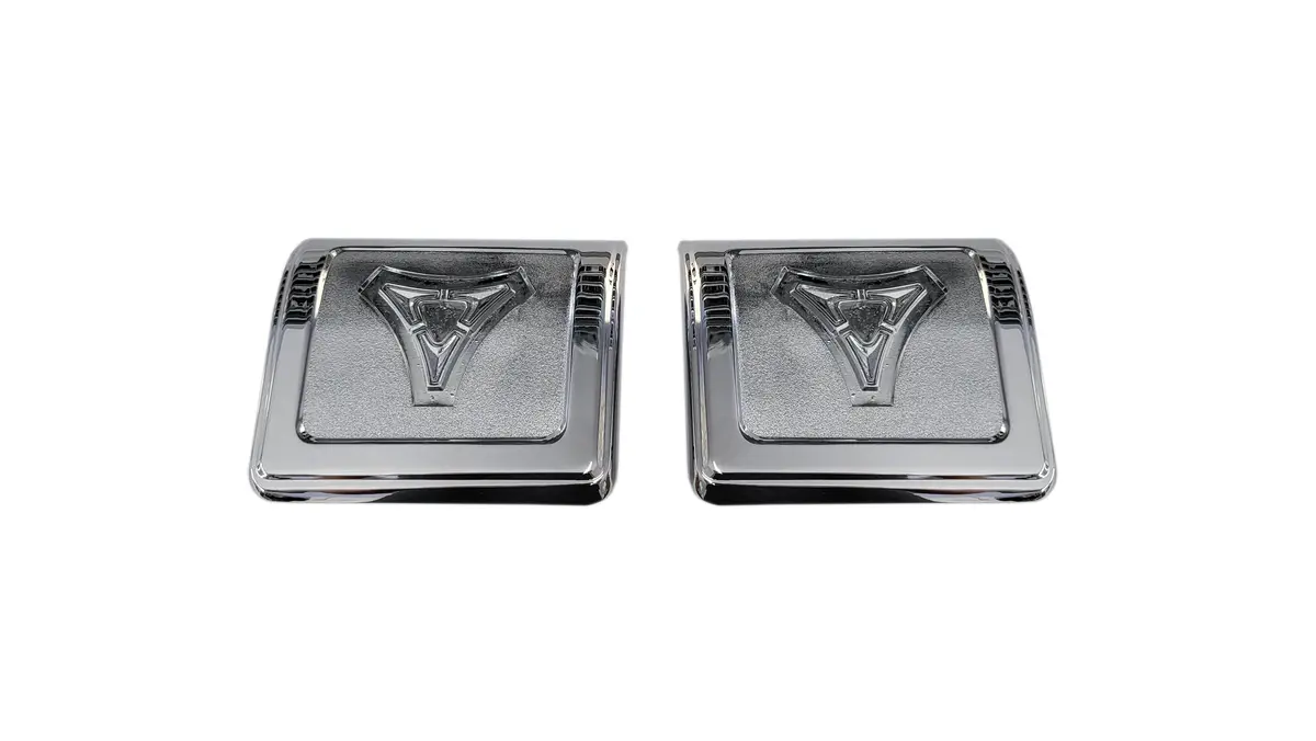 166-65B Mopar 1965 Dodge Coronet 500 Taillight Bezels 1