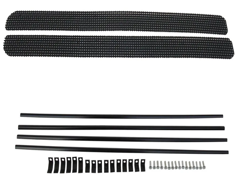 170-69G Mopar 1969 Plymouth Roadrunner/Gtx Air Grabber Hood Scoop Screen Set 1
