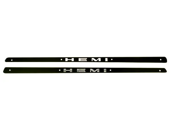 170-Hemi Mopar 1968 Plymouth Hemi Hood Name Plate Call-Out Inserts 1