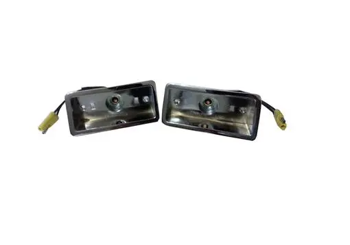 180-70Bcset Mopar 1970 Plymouth Chrome Side Marker Bezel Set 1