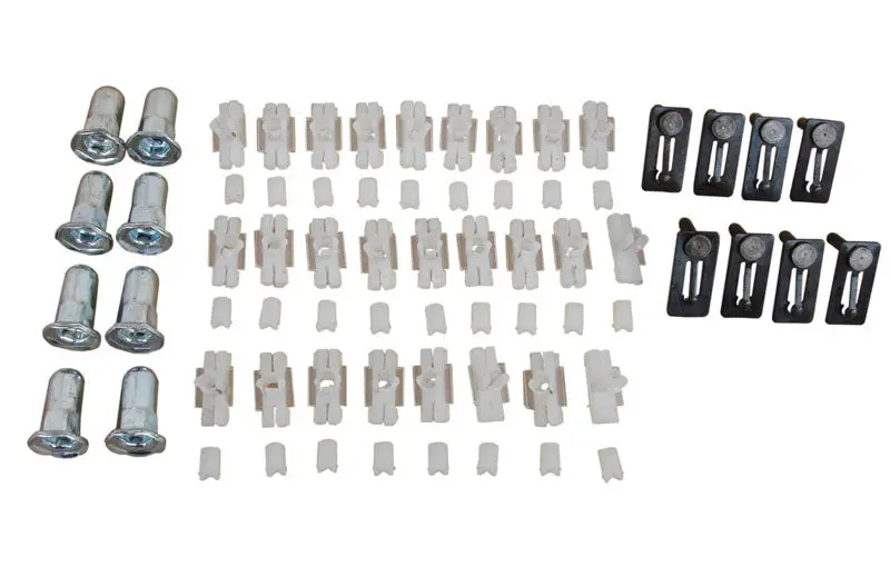 192-69Tc Mopar 1969 Plymouth Gtx Body Molding Clip Set 1