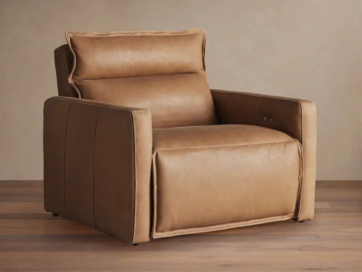 Rowland Leather High-Back Motion Recliner 1