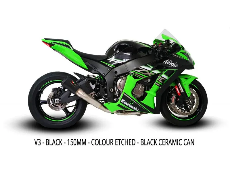 Austin Racing V3 Full Cat-Back Exhaust System – 2010–2019 Kawasaki Zx-10R 1