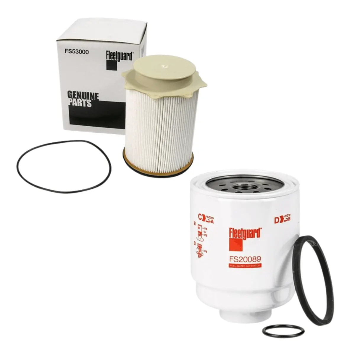 Fleetguard 13-18 Ram 6.7L Cummins Fuel Filter Kit 1