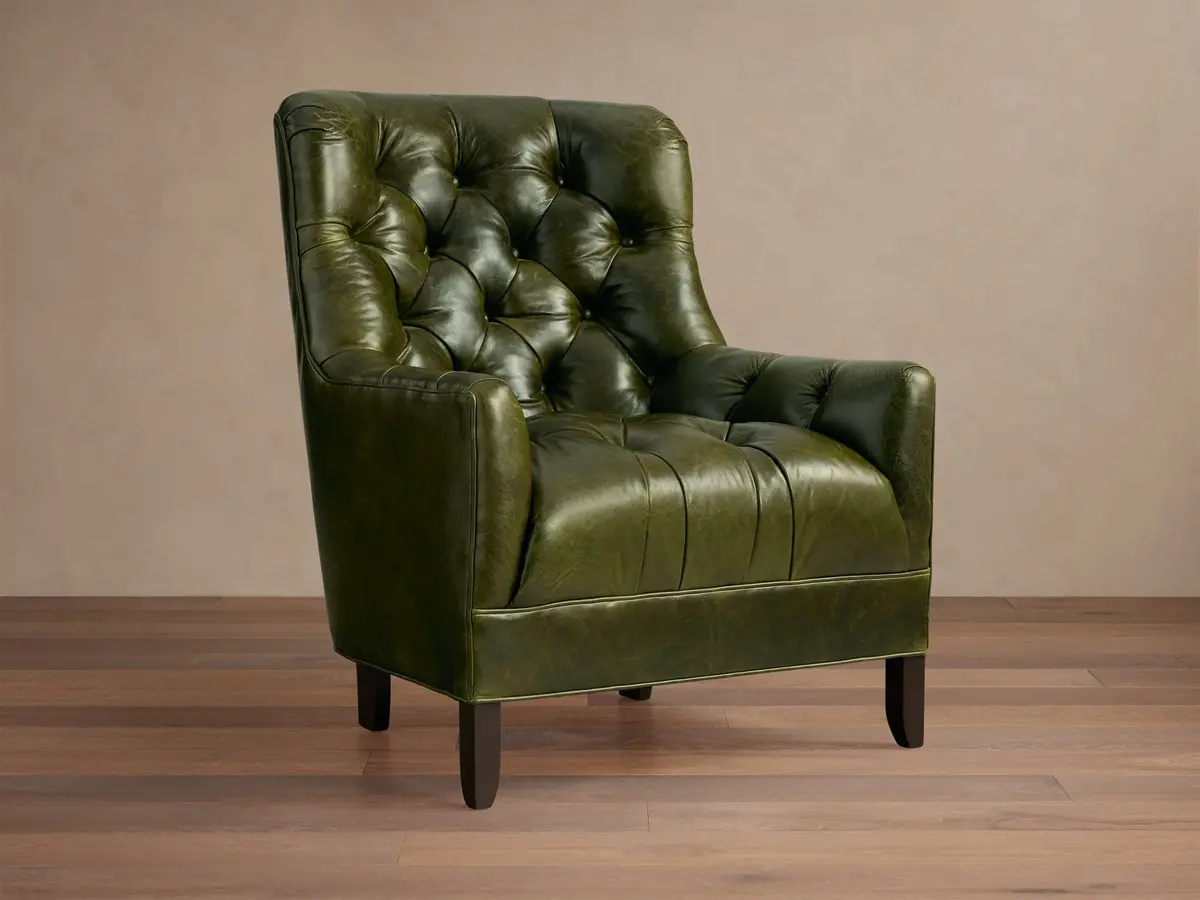 Club Leather Chair 1