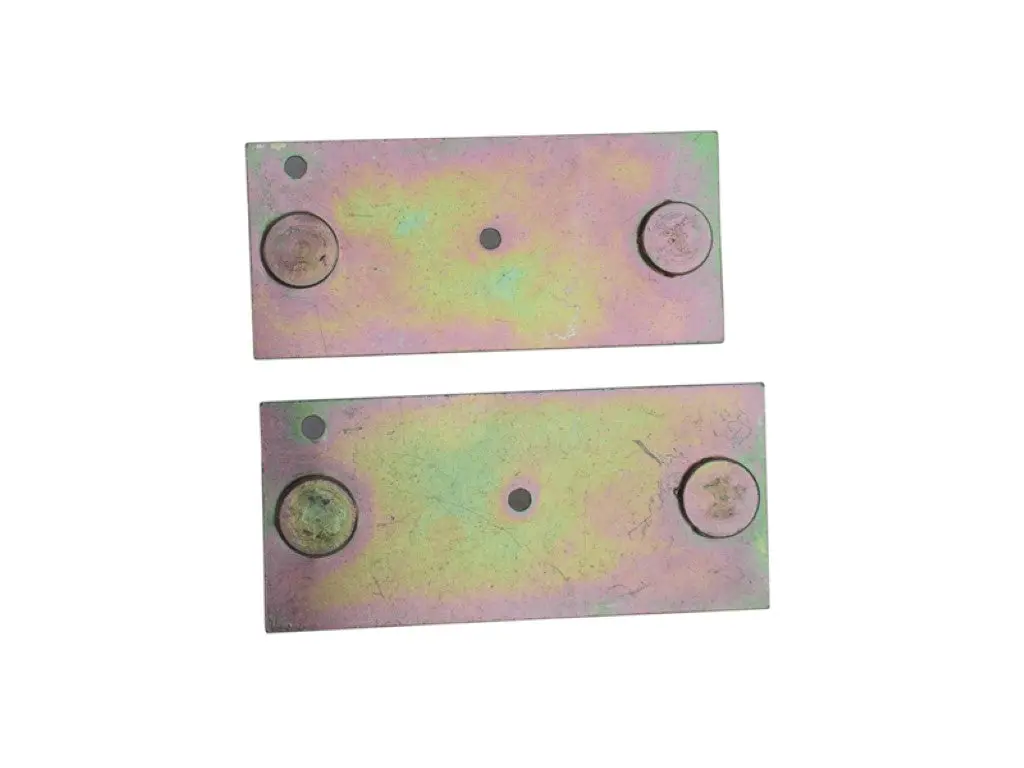 204 Mopar E-Body Exhaust Tips Trunk Mounting Plate 1