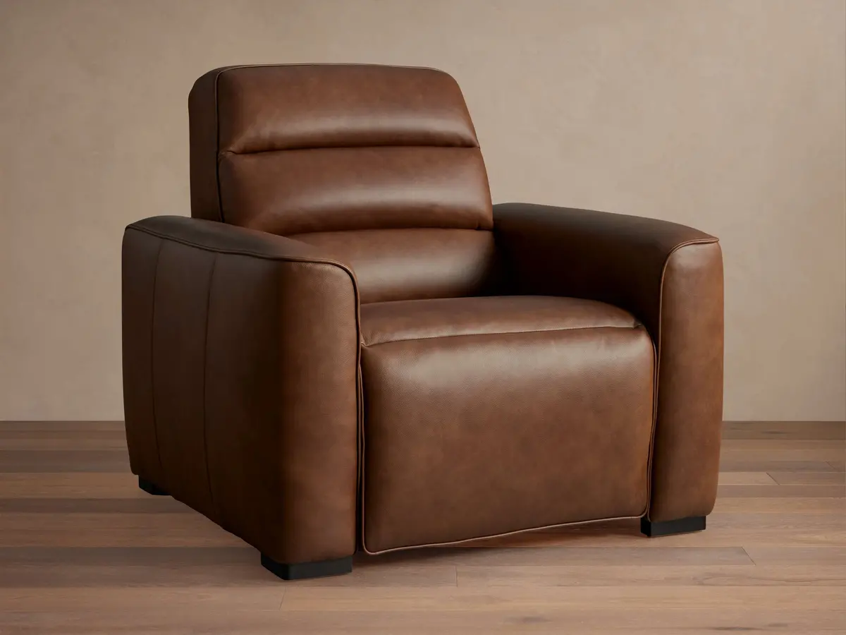 Borough Leather Motion Recliner 1