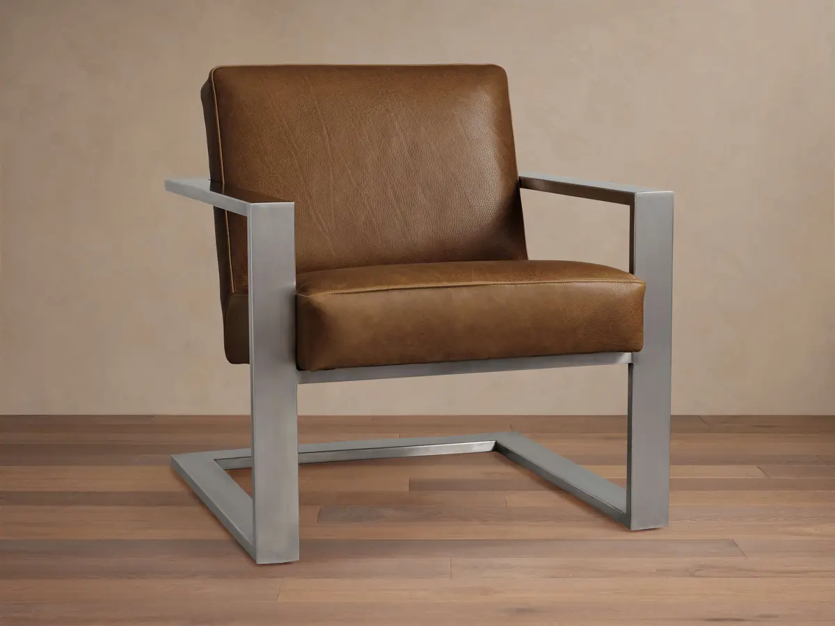 Sabina Leather Chair 1
