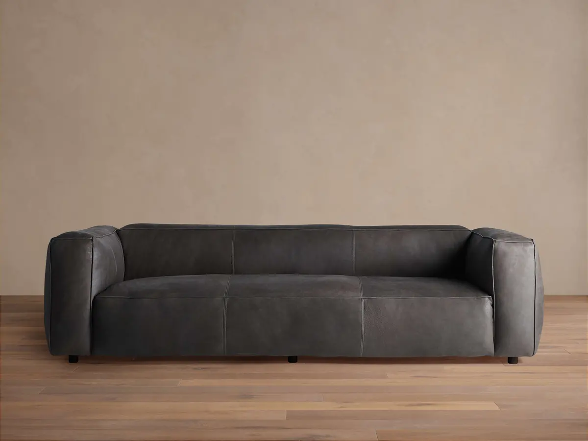 Madrone Leather Sofa 1