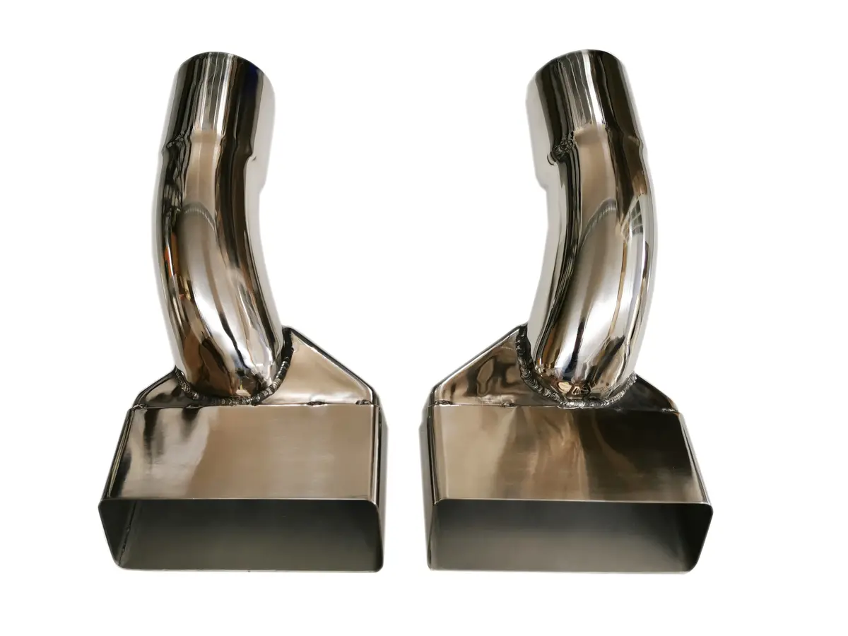 211-S3 Mopar Plymouth E-Body 3 Inches Stainless Exhaust Tips 1