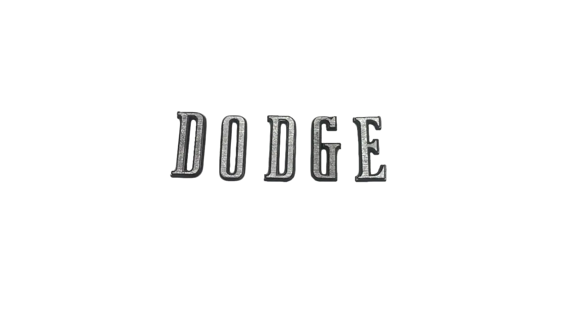216-Ld Mopar 1970 Dodge Challenger Taillight Letters 1