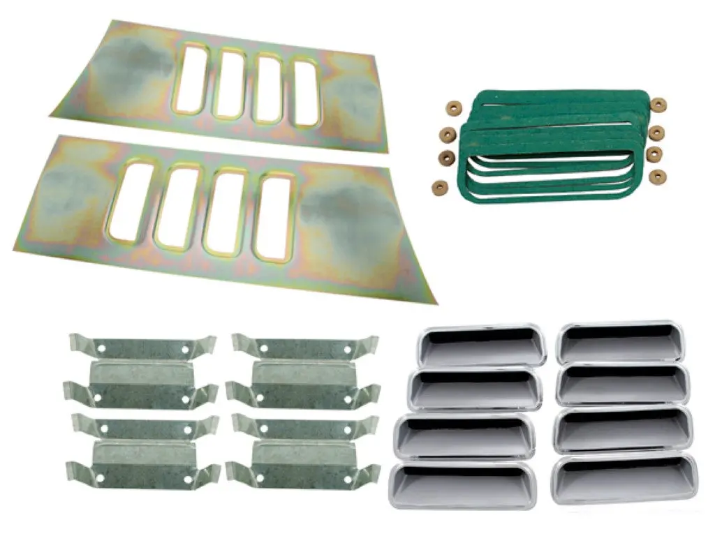 219-Kit Mopar 1971 Plymouth Cuda Fender Gills Kit 1