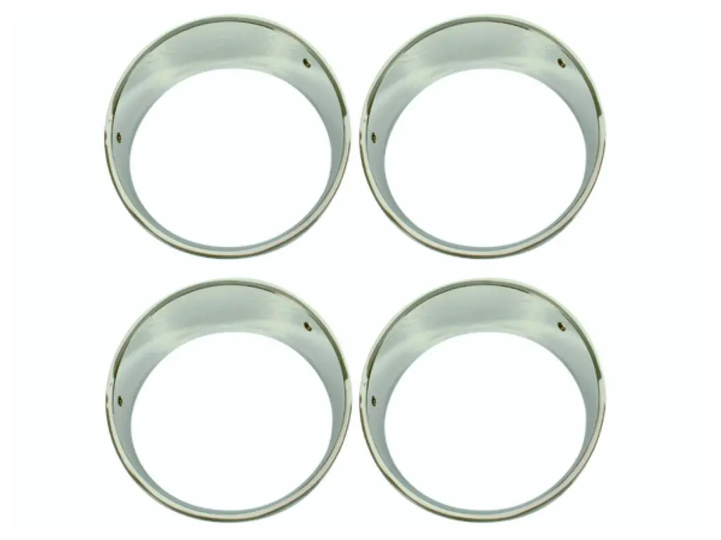 220 Mopar 1972-74 Dodge Challenger Headlight Bezels 1