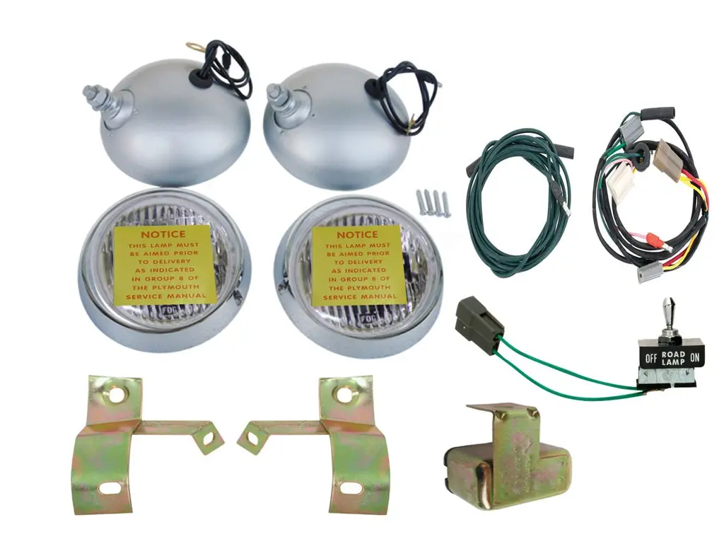2209-Kit Mopar 1970 Plymouth Cuda Road Lamp Kit 1