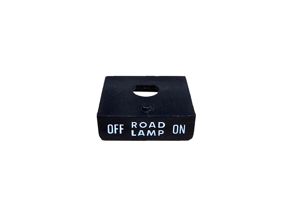 2209-Sb Mopar 1970-71 Plymouth Cuda Road Lamps Switch Bezel 1