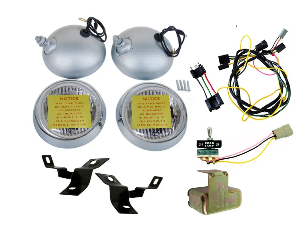 2210-Kit Mopar 1971 Plymouth Cuda Road Lamp Kit 1