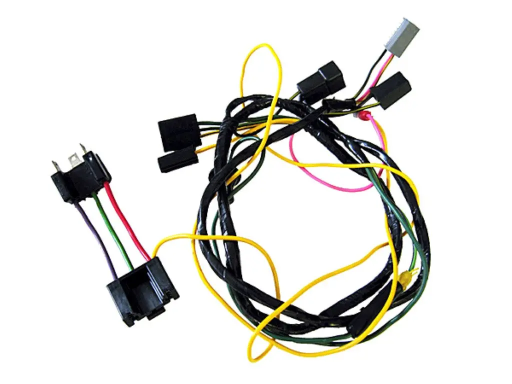 2210-W Mopar 1971 Plymouth Cuda Road Lamps Harnesses 1