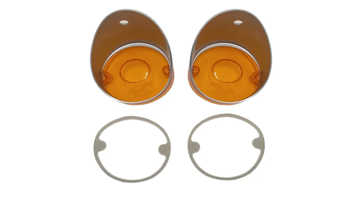 2214-A Mopar 1970-74 Dodge Challenger And 1970 Charger Parking Light Lenses 1