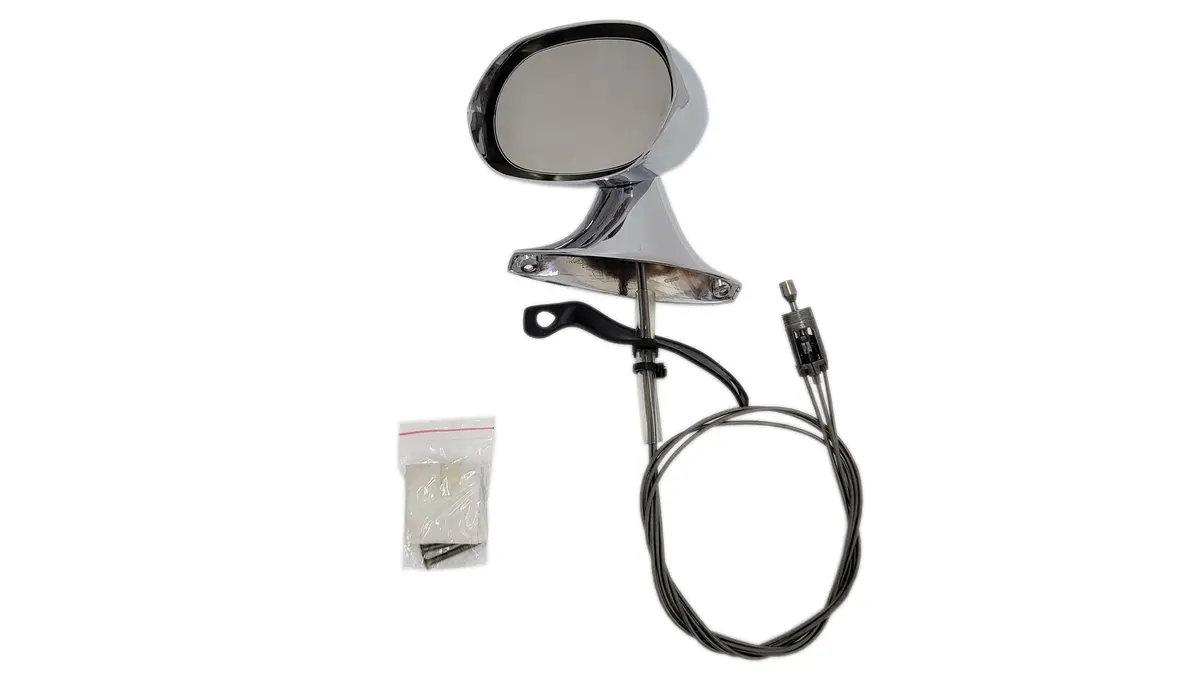 234-Lhcrl Mopar 1973-74 B-Body Lh Remote Mirror 1
