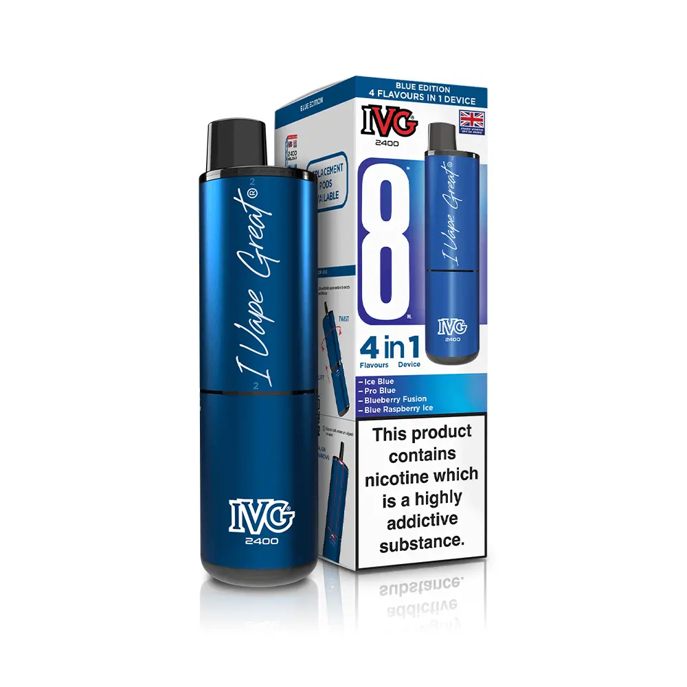 Ivg 2400 4-In-1 Starter Kit Blue Edition 1