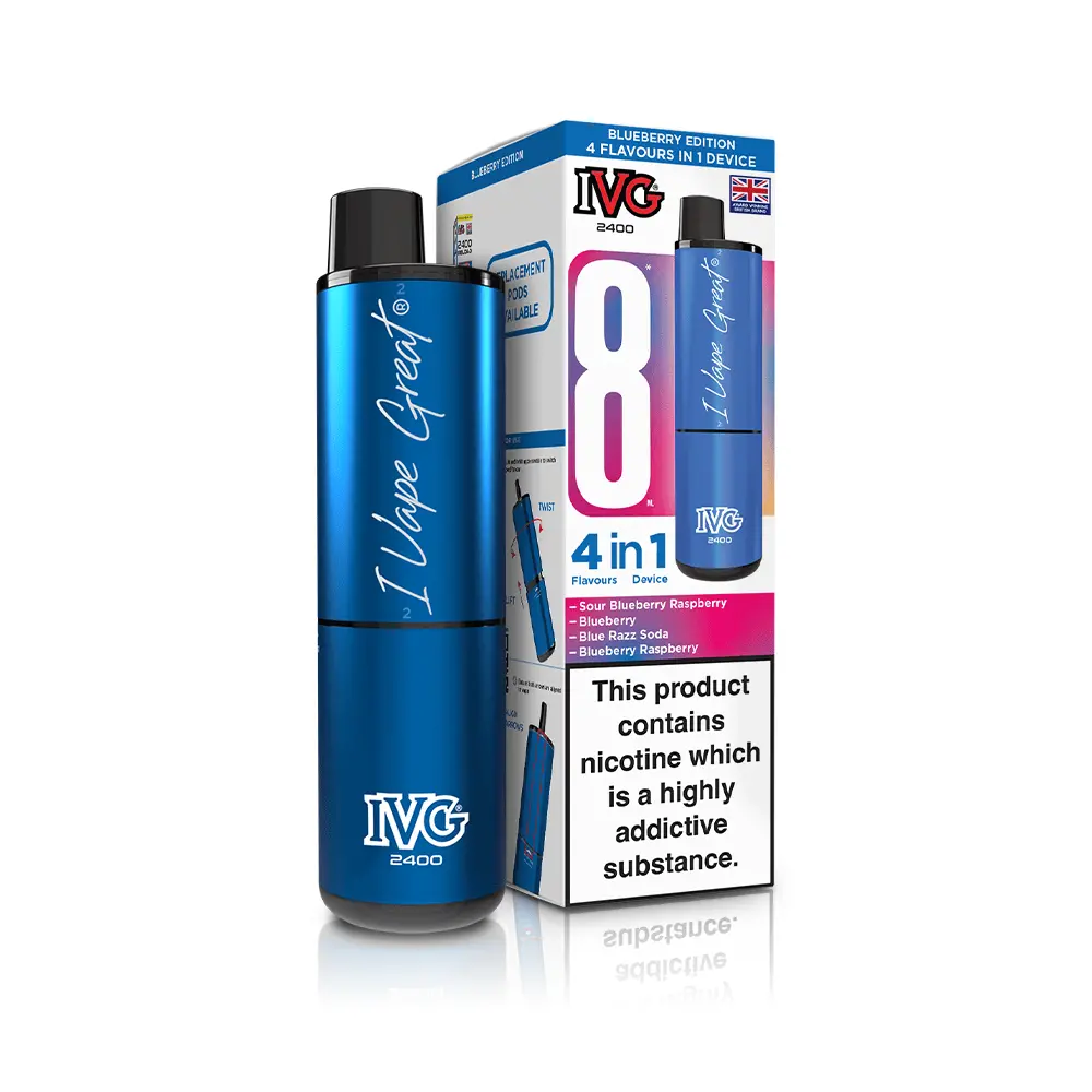Ivg 2400 4-In-1 Starter Kit Blueberry Edition 1