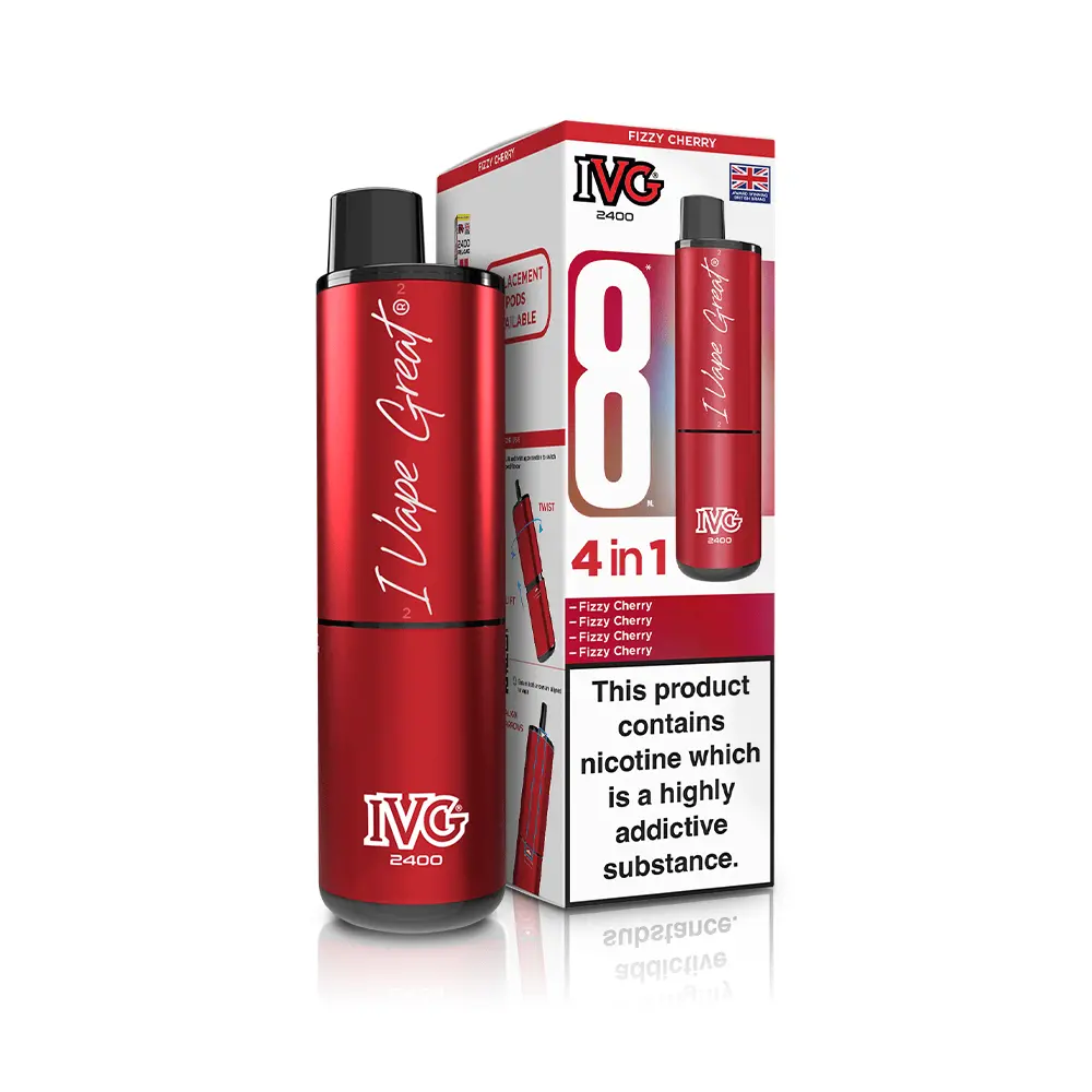 Ivg 2400 4-In-1 Starter Kit Fizzy Cherry 1