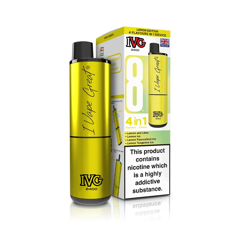 Ivg 2400 4-In-1 Starter Kit Lemon Edition 1