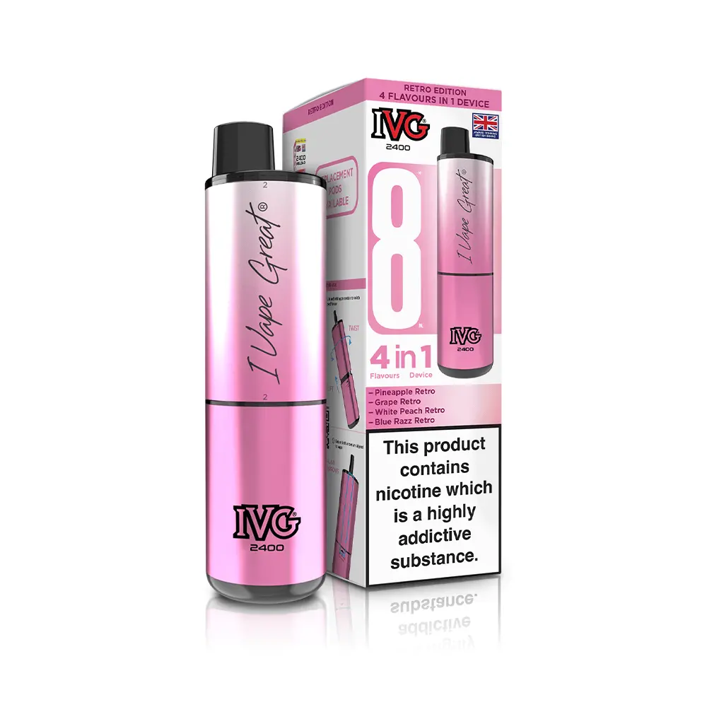 Ivg 2400 4-In-1 Starter Kit Retro Edition 1