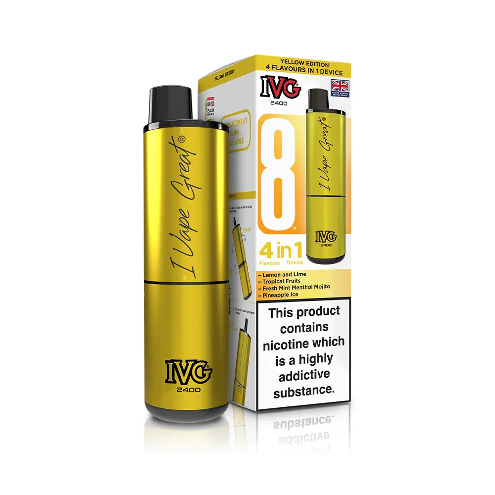 Ivg 2400 4-In-1 Starter Kit Yellow Edition 1