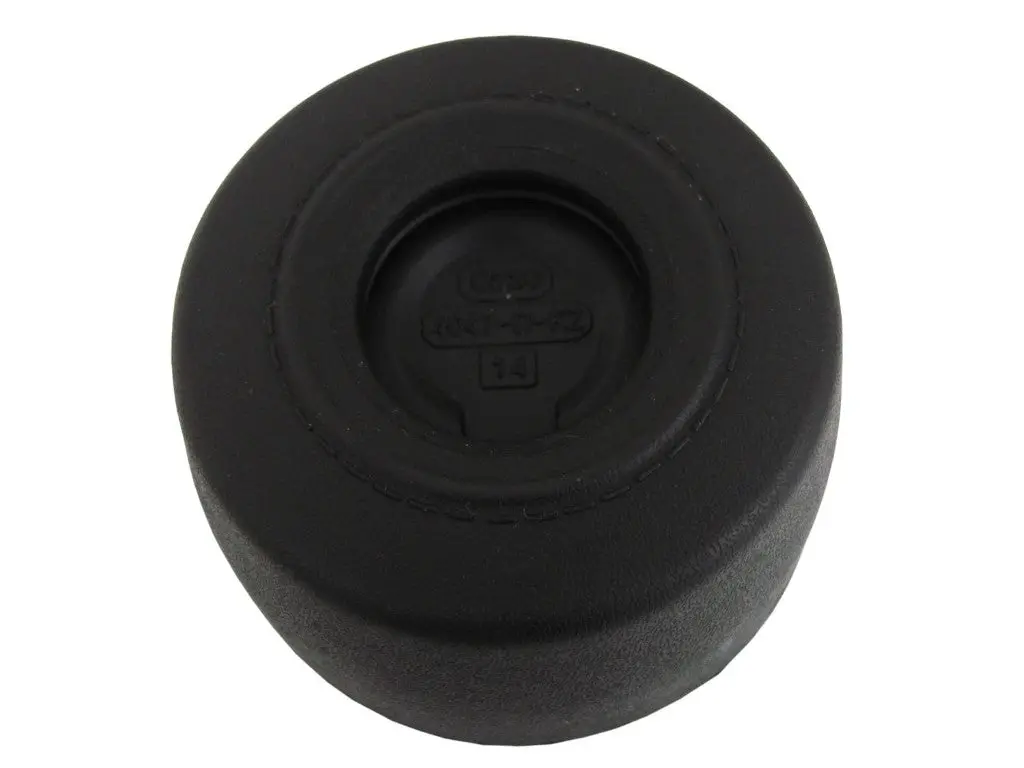 260-Bt Mopar 1966-70 A,B,C-Body Rallye Woodgrain Steering Wheel Horn Button 1