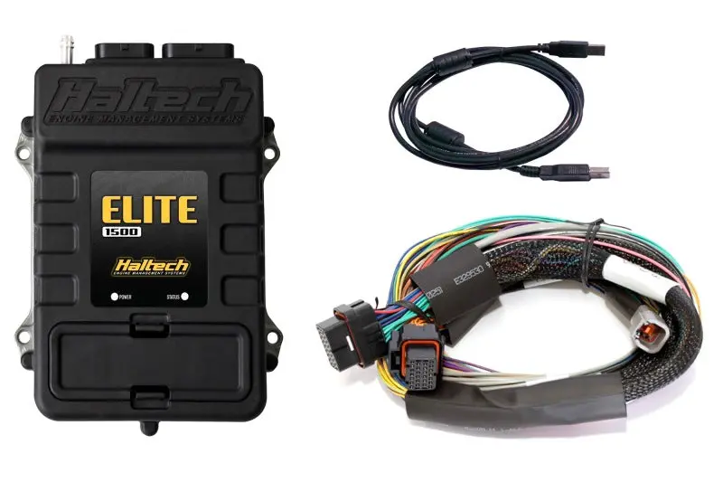 Haltech Elite 1500 Universal Ecu Kit With Basic Wiring Harness – Standalone Engine Management 1