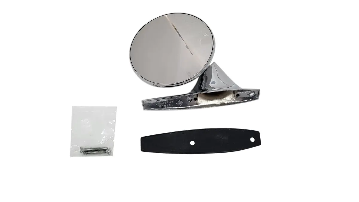 284-Lhc71 Mopar 1971 E-Body Lh Non-Remote Manual Mirror 1