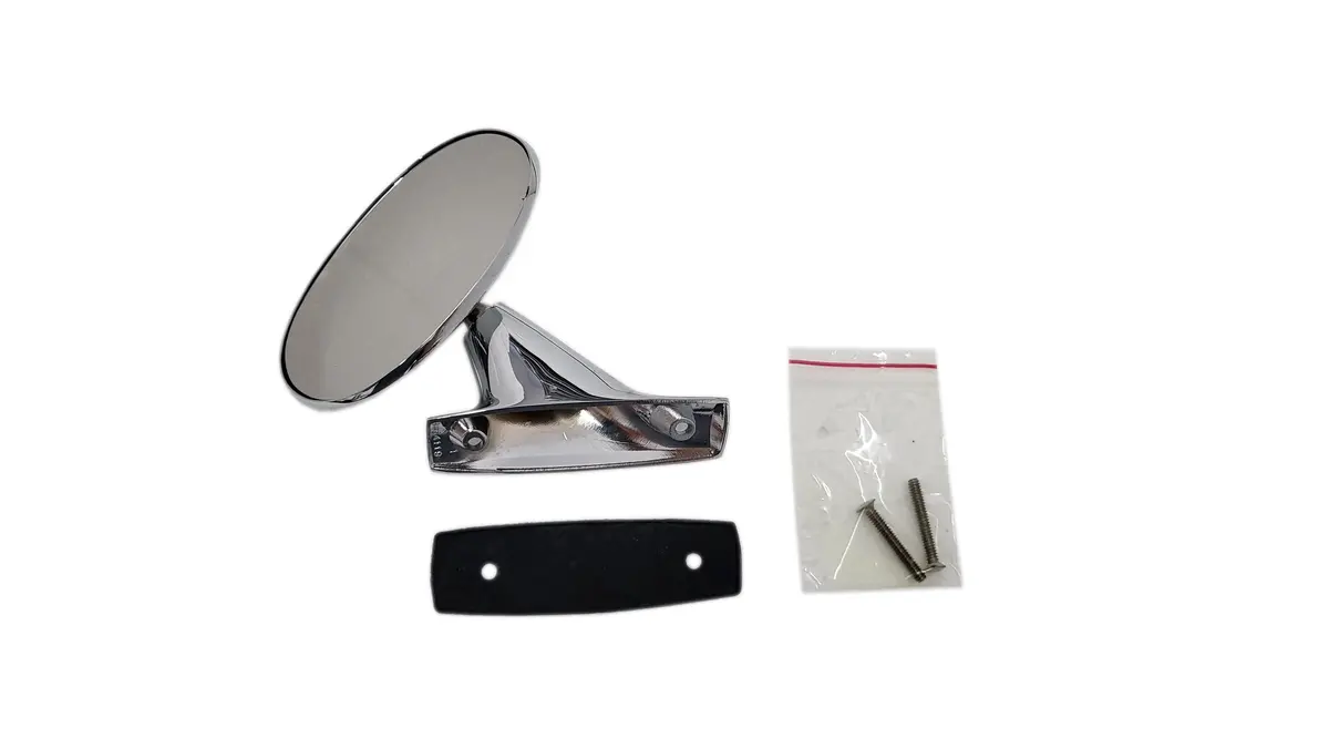 284-Lhc70 Mopar 1970 E-Body Lh Non-Remote Manual Mirror 1