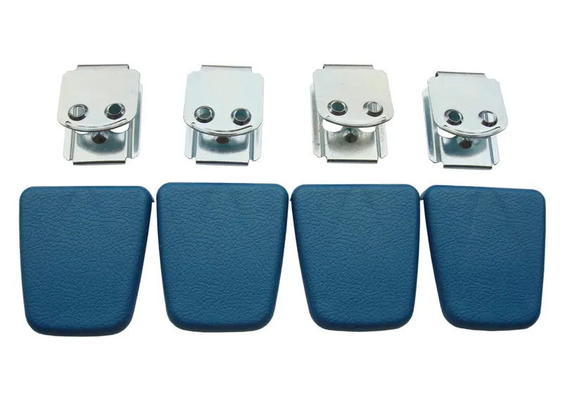 2850-Sbbl Mopar A,B,C,E-Body Seatbelt Shoulder Belt Clips (Blue) 1