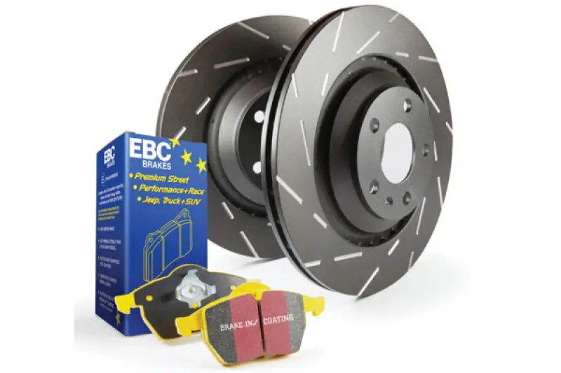 Ebc Yellowstuff High-Performance Brake Pads & Usr Drilled Rotors Kit 1
