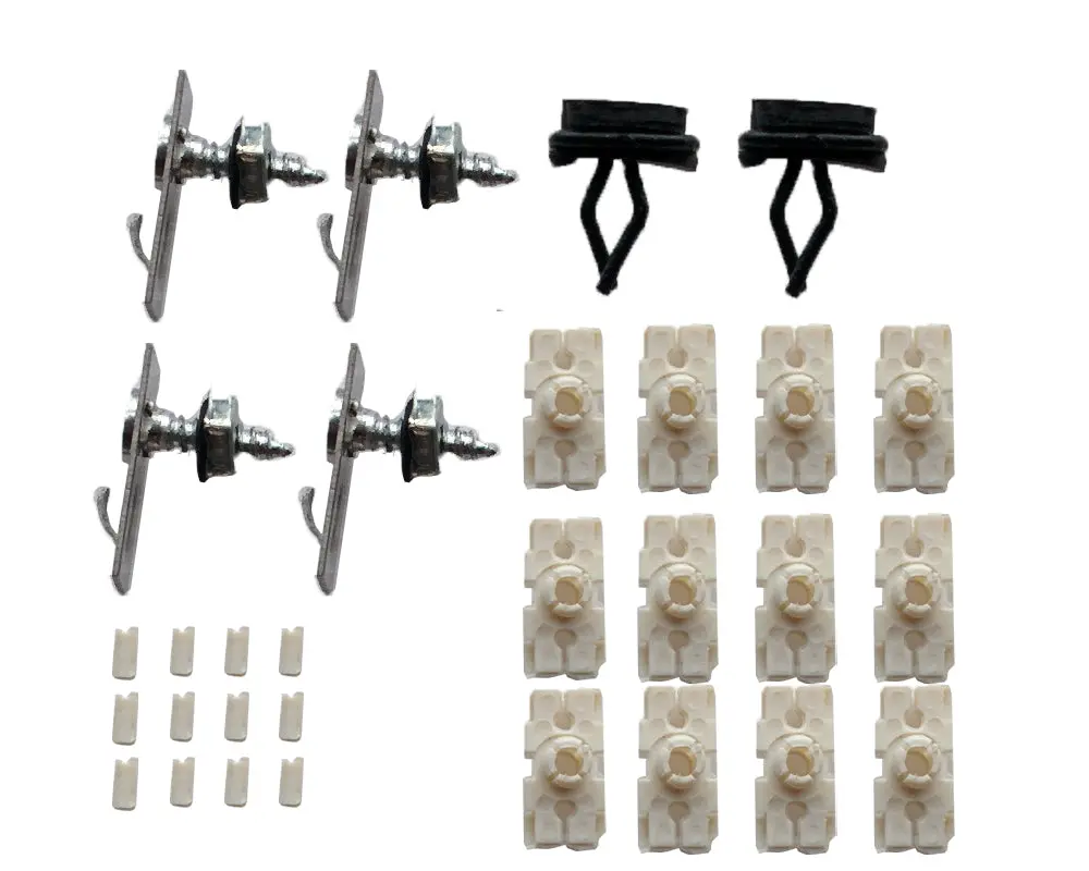 294-Setc Mopar 1970-71 Plymouth Cuda Taillight Tail Panel Molding Clips 1