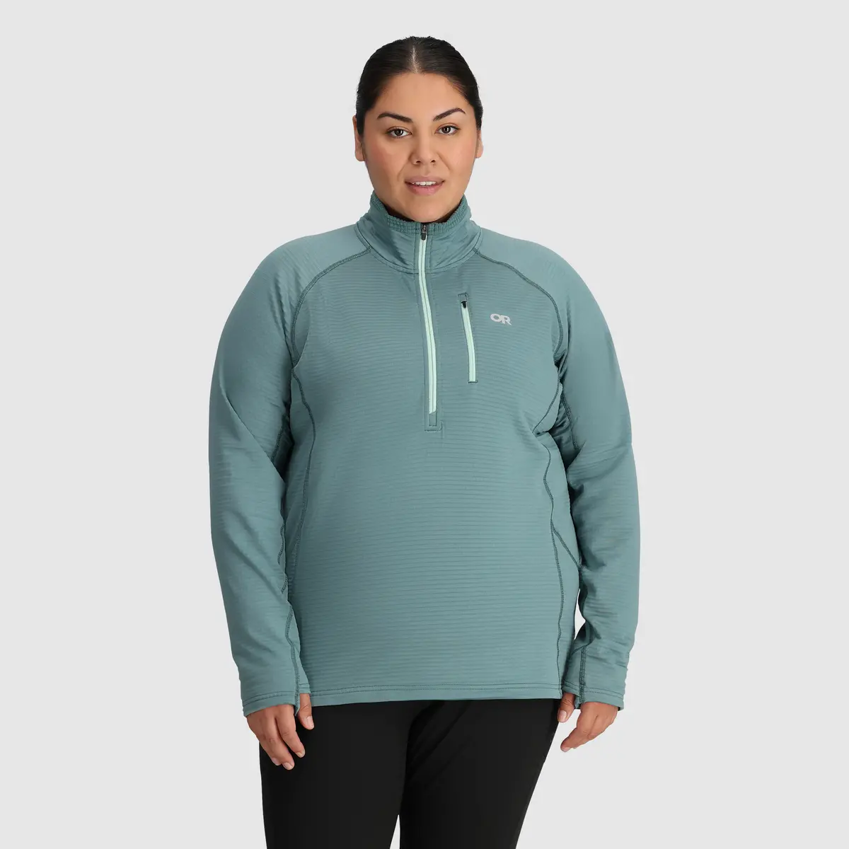 Women's Vigor Grid Fleece Half Zip-Plus 1