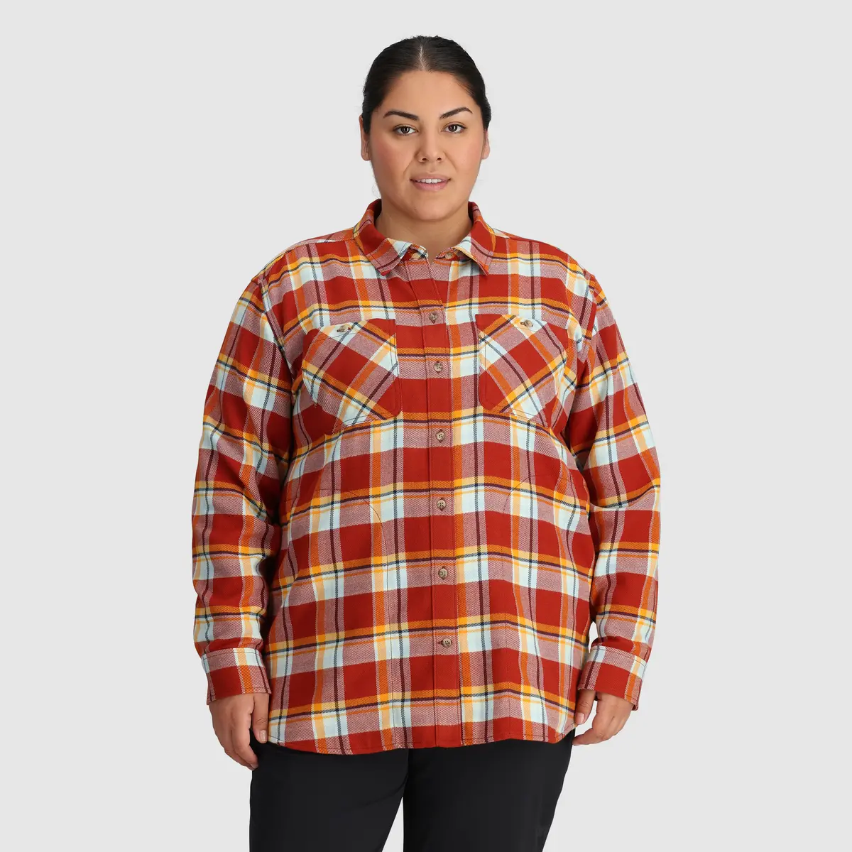 Women's Feedback Flannel Twill Shirt-Plus 1
